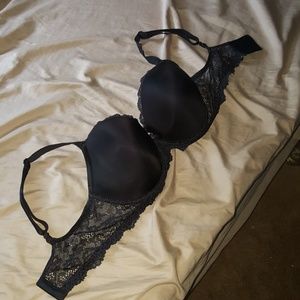VS 36DD Black Lace bra